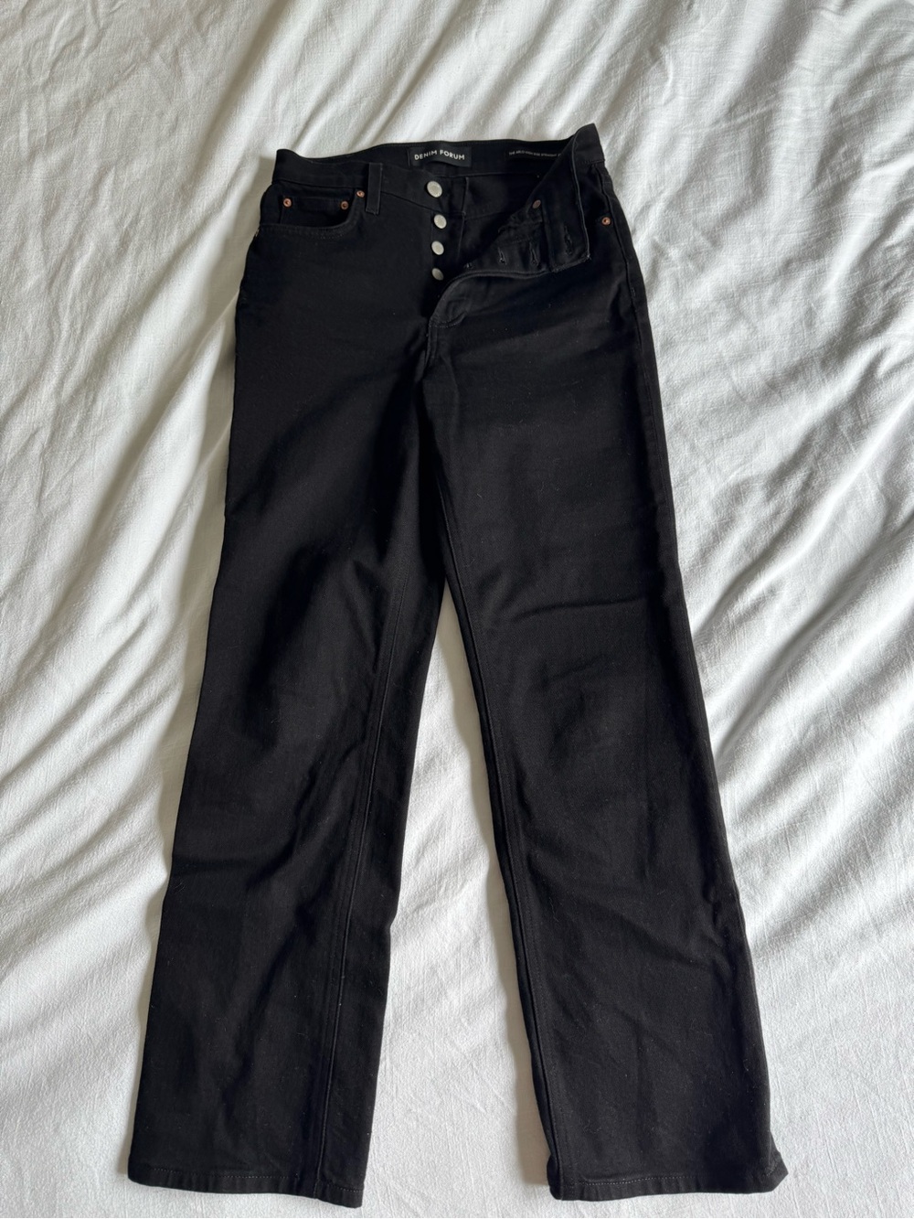 Aritzia Denim Forum - The Arlo High Rise Straight